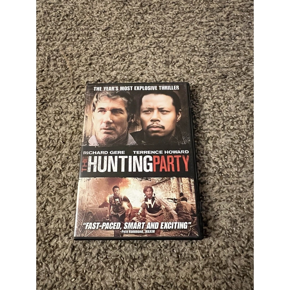 The Hunting Party DVD Richard Gere‎ Terrence Howard 2007 Thriller Movie 80942